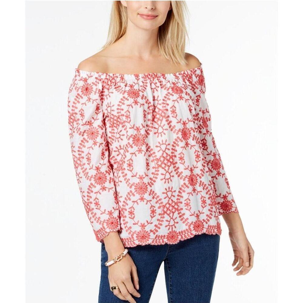 NWT Charter Club Top Cotton White